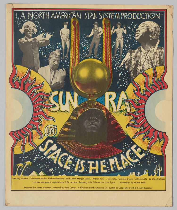 Poster for the Film Space Is the Place, Circa 1974