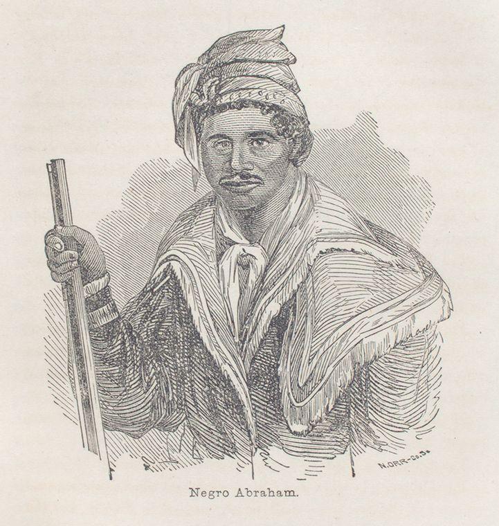 Abraham, a Black Seminole leader, 1863