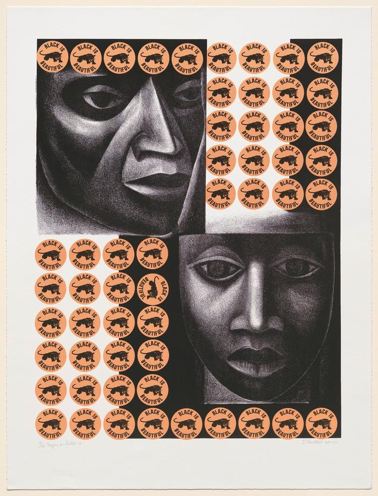 Negro es Bello // by Elizabeth Catlett, 1969