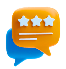 Feedback stars icon