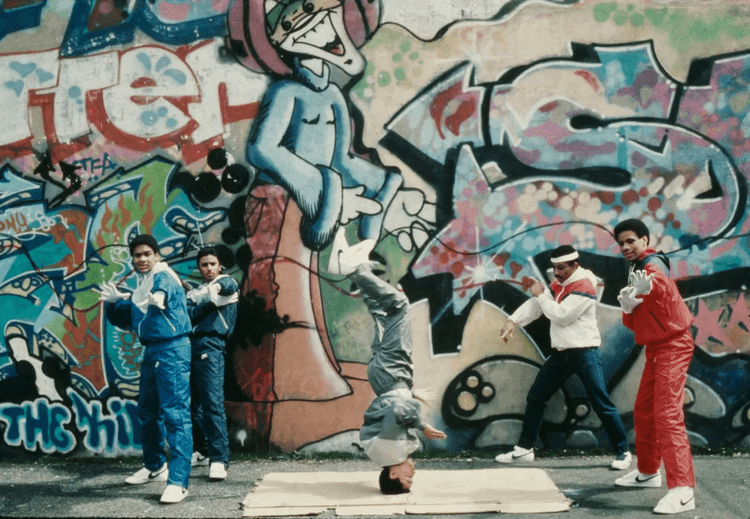 Breakdancers in New York, 1984