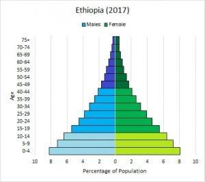 Ethiopia Population Pyramid