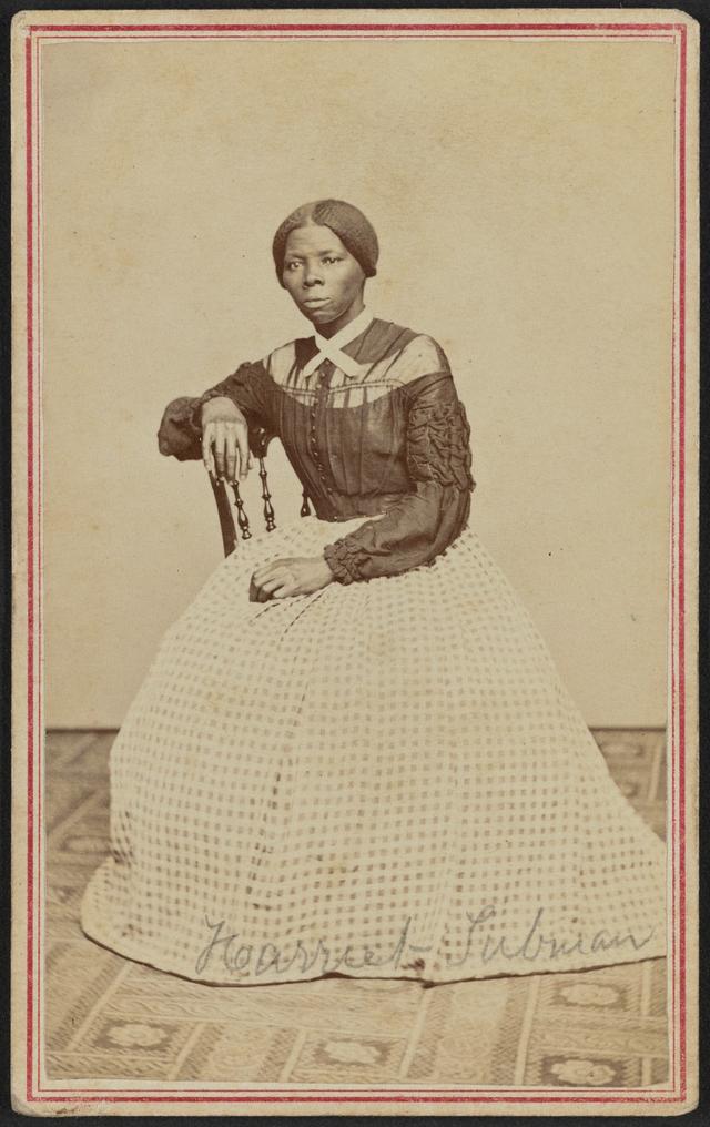Carte-de-Visite Portrait of Harriet Tubman, 1868-1869